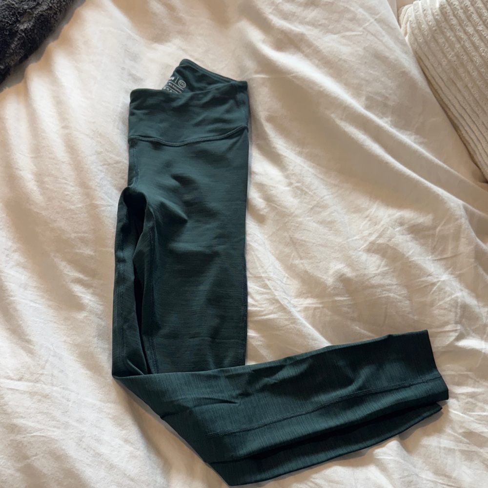 Outdoor Voices Dark Green Leggings